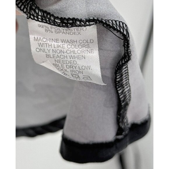 Soybu Sport Gray Camo V-Neck Dress Sz M Preppy Boho Athleisure - Picture 5 of 9